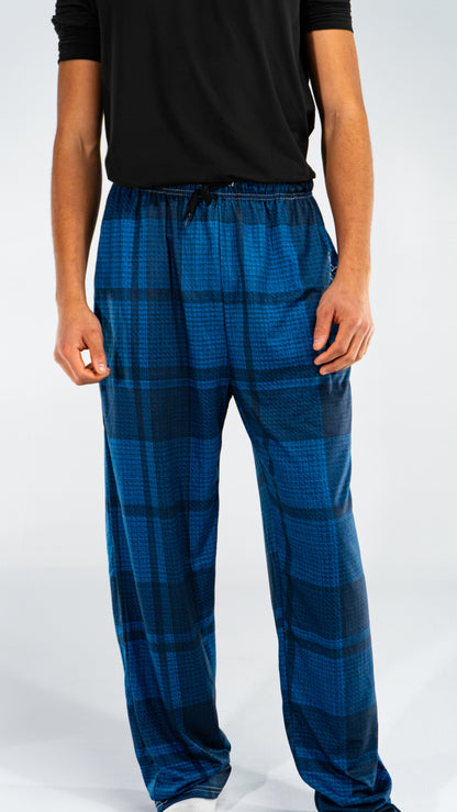 Pantalon carotté Bleu