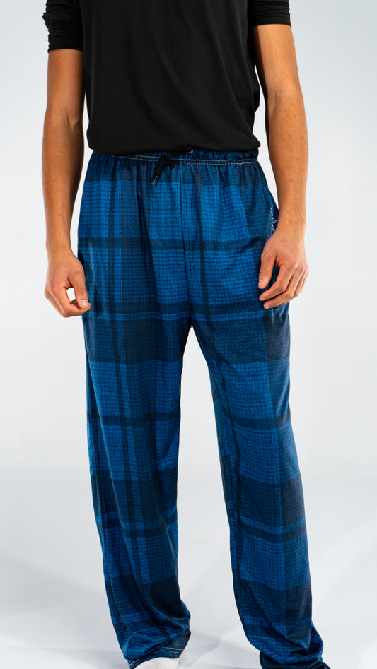 Pantalon carotté Bleu